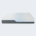 Profile view of the MLILY ChiroPro 13 inch hybrid mattress showing its deep supportive layers and sleek design.
