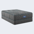 Simmons Beautyrest 14 inch medium mattress with a matching foundation for long-lasting, stable support.
