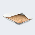 Ventilated copper memory foam pillow core by South Bay designed for temperature-controlled sleep.

