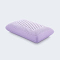 Malouf lavender infused memory foam pillow core providing plush support and calming aromatherapy.