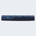 Side profile of the Serta iSeries NXG 2500 12.5-inch mattress highlighting the navy blue border.
