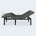 Side view of the iDealBed Smart 4i adjustable base demonstrating simultaneous head and foot articulation for personalized sleep positions.
