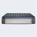 Side view of Simmons Beautyrest World Class mattress highlighting the supportive 15.75 inch depth.
