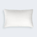 Hotel quality Luxury Resort Pillow by South Bay with a rectangular shape and soft striped fabric.
