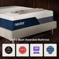 Nectar Premier 13inch Memory Foam & South Bay Pro S4 Adjustable Bundle by Cloudy