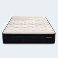 Front view of the Brighton Copper Euro Top Mattress highlighting the plush 12.5-inch hybrid profile.