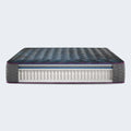 Side profile of Beautyrest 14.5" mattress highlighting the supportive internal foam and coil layers.
