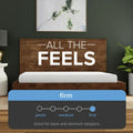 Essentials Firm Memory Foam 6 Inch Mattress by South Bay
