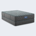 Simmons Beautyrest Core 13 Inch Firm Mattress and foundation set for stable, long-lasting sleep support.
