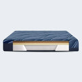 Internal construction of Serta iSeries NXG 2500 showing contouring memory foam layers for pressure relief.
