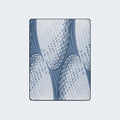 Top-down view of the cooling pattern on the Serta iComfort Iona medium tight top memory foam mattress.
