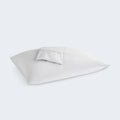 White BEDGEAR Hyper-Wool pillowcase offering natural odor resistance and a soft, clean sleep surface.
