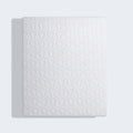 BEDGEAR Dri-Tec moisture-wicking mattress protector on a queen bed for a dry and comfortable sleep.
