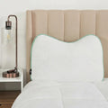 BEDGEAR Level performance pillow with Cuddle Curve design for ergonomic neck and shoulder alignment.
