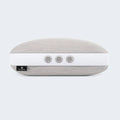Profile view of BEDGEAR Flow pillow showing Air-X ventilated mesh and air vents for a cool sleep.
