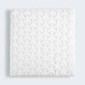 Textured BEDGEAR Dri-Tec crib mattress protector top view showing breathable and waterproof fabric for infants.
