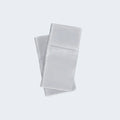 Folded set of two gray BEDGEAR Ver-Tex pillowcases, perfect for hot sleepers needing advanced cooling.
