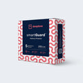 SleepTone SmartGuard king size mattress protector box showing 5-sided waterproof and allergen protection.

