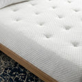 Detailed view of the premium quilted top of the Sleep Fresh medium firm mattress for pressure-relieving comfort.
