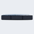 Side profile of the 12" Serta iComfort Aveda medium mattress showing durable edge support construction.
