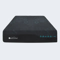 Front view of the Americanstar Presidential 14 inch plush mattress with SilkFoam for pressure relief.
