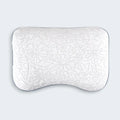 Top-down view of BEDGEAR Storm Cuddle Curve pillow with moisture-wicking geometric cover.