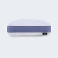 Side profile of the BEDGEAR Balance pillow highlighting the ventilated mesh gusset for maximum airflow.
