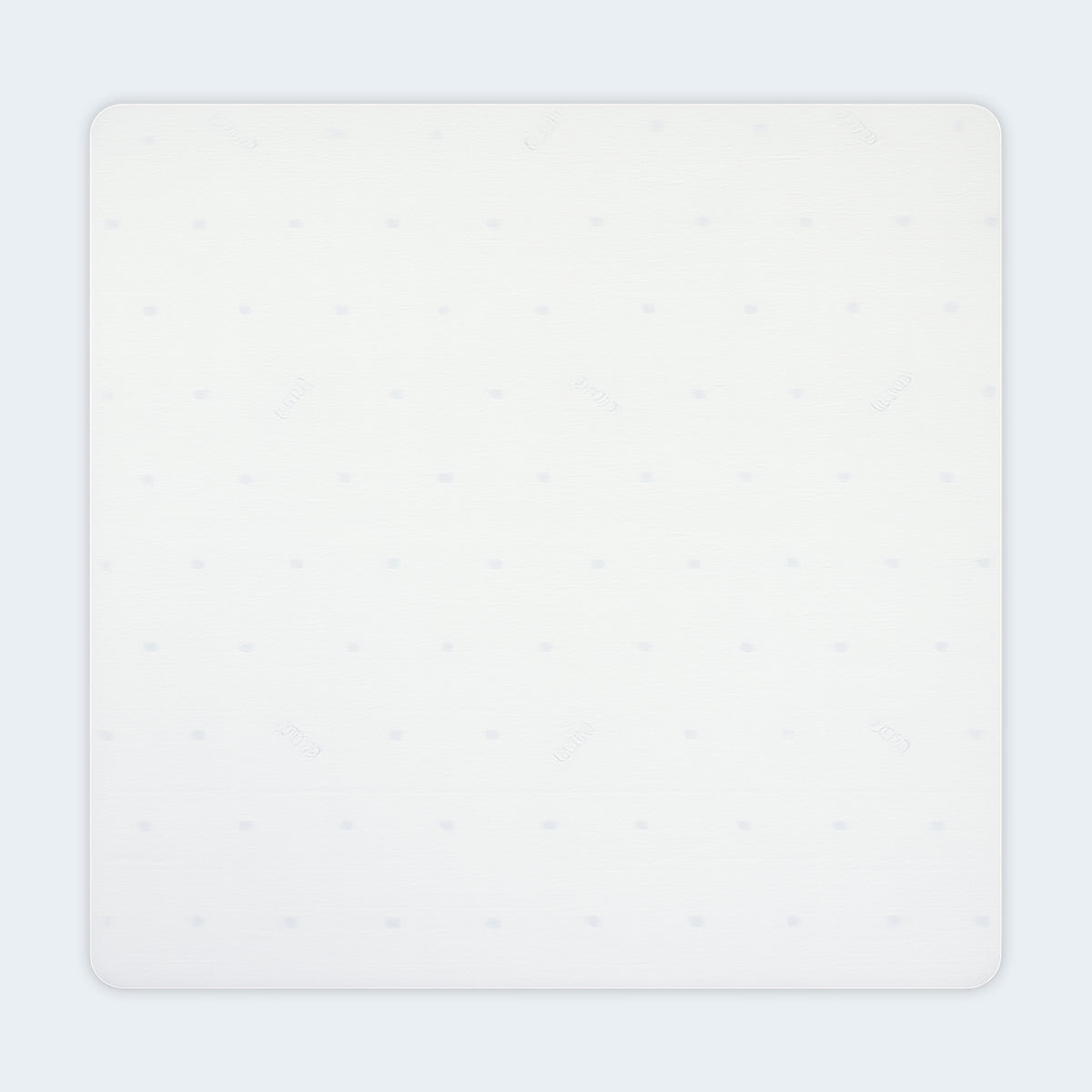 Top view of the Americanstar plush memory foam mattress showcasing the soft, breathable performance cooling fabric.