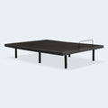 Side profile of the Baselogic Gold adjustable foundation demonstrating ergonomic elevation for better sleep.
