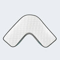 Malouf L-shape pillow with a moisture-wicking white Tencel cover for a fresh and cool sleep environment.
