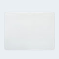 Top view of the Sweet 10” Medium Memory Foam Latex Mattress showing the clean white surface and rectangular profile.