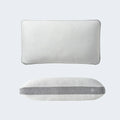 Top-down view of the Sleeptone IceTone cooling pillow featuring moisture-wicking honeycomb fabric.
