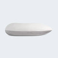 Profile view of the BEDGEAR Body Pillow showing its plush loft and breathable performance materials.

