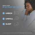 Essentials Firm Memory Foam 6 Inch Mattress by South Bay