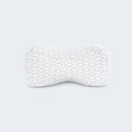BEDGEAR ergonomic knee pillow with moisture-wicking fabric for pressure relief and joint support.
