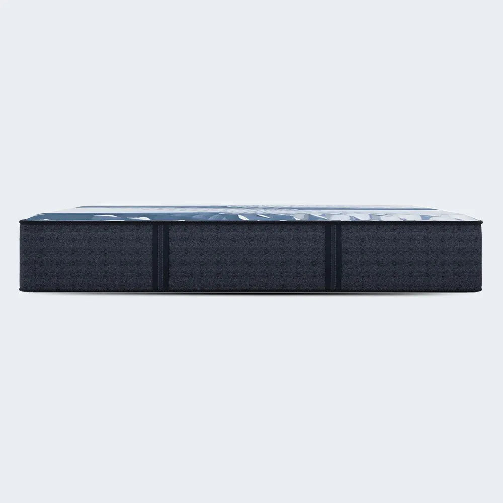 Side profile of the Serta iComfort Aspire 14" plush tight top mattress highlighting its deep comfort layers.
