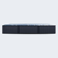 Side profile of the Serta iComfort Aspire 14" plush tight top mattress highlighting its deep comfort layers.
