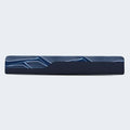 Side profile of the 12-inch Serta iSeries NXG 1500 memory foam mattress with navy blue border.
