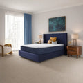 Serta Perfect Day 12 inch firm mattress styled in a clean, contemporary bedroom for better sleep.
