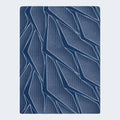 Top-down view of the breathable geometric cooling cover on a Serta iSeries NXG 1500 mattress.
