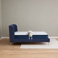 Iconic Serta sheep resting on the cozy 10 inch Plush Pillow Top Mattress for ultimate comfort.
