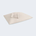 Beige BEDGEAR Hyper-Linen pillowcase with advanced moisture-wicking fabric for a soft, temperature-neutral sleep.
