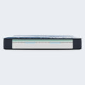 Internal view of Serta iComfort Aveda plush mattress layers showing graphite-infused memory foam.
