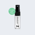 Included peppermint aromatherapy spritzer for refreshing the scent of the Malouf Zoned Dough memory foam pillow.
