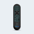 Close-up of the iDealBed Smart 4iT wireless remote featuring buttons for massage, zero-gravity, and anti-snore presets.
