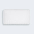 South Bay dual-sided pillow with a white quilted cover, combining bamboo charcoal and cooling gel tech.
