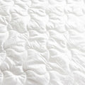 Detailed texture of the breathable quilted knit cover on the Ashley Sleep Bonnell 6 inch firm mattress.
