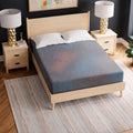 Overhead high-angle shot of the Hot Buy 13-inch hybrid mattress surface illustrating the edge-to-edge support and firm cushioning.
