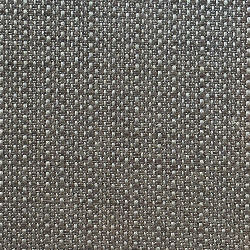 Macro view of the durable grey woven upholstery fabric used on the Customatic Dreamsense The Harmony bed frame.
