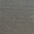 Macro view of the durable grey woven upholstery fabric used on the Customatic Dreamsense The Harmony bed frame.
